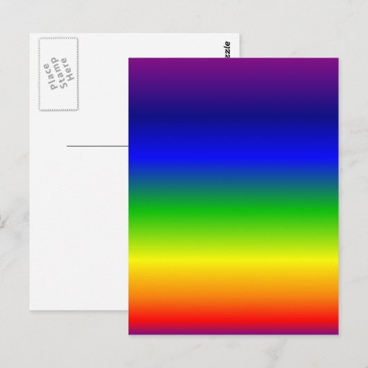 Colorful Color Gepersonaliseerd Designer Briefkaart (Voorkant / Achterkant)