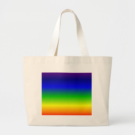 Colorful Color Gepersonaliseerd Designer Grote Tote Bag (Voorkant)