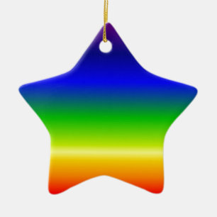 Colorful Color Gepersonaliseerd Designer Keramisch Ornament