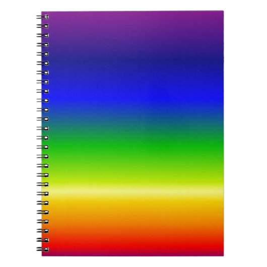 Colorful Color Gepersonaliseerd Designer Notitieboek (Voorkant)