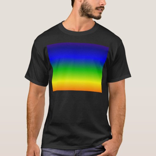 Colorful Color Gepersonaliseerd Designer T-shirt (Voorkant)