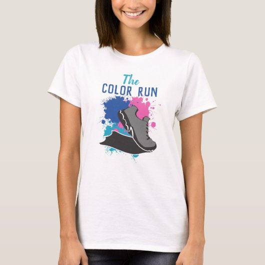 Colorful Color Run T-shirt (Voorkant)