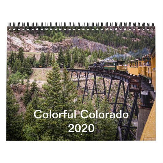 Colorful Colorado 2020 Photo Calendar Kalender (Hoes)