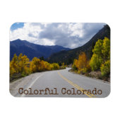 Colorful Colorado Autumn Independence Pass Magneet (Horizontaal)