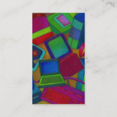 COLORFUL COMPUTER ONDERDELEN VISITEKAARTJE (Achterkant)