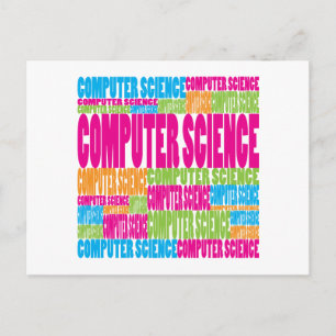 Colorful Computer Science Briefkaart