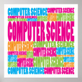 Colorful Computer Science Poster (Voorkant)