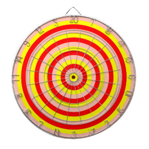 Colorful Concentric Circles Dartboard Dartbord