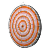 Colorful Concentric Circles Dartboard Dartbord (Voorkant Rechts)