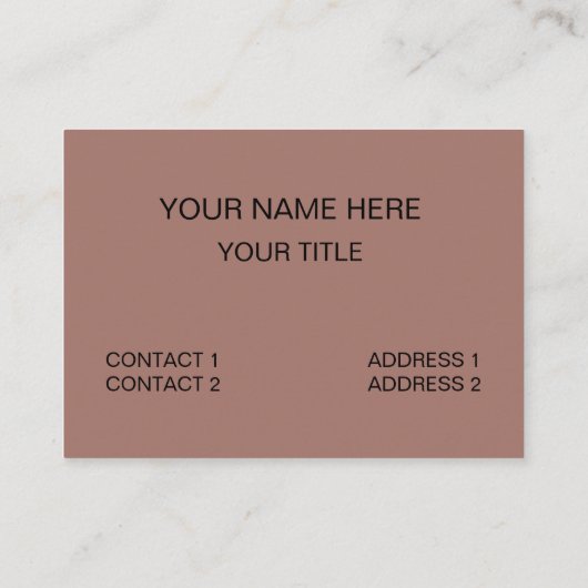 Colorful Concentric Circles Visitekaartje (Achterkant)