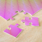 Colorful Concentric Rings Legpuzzel (Zijkant)