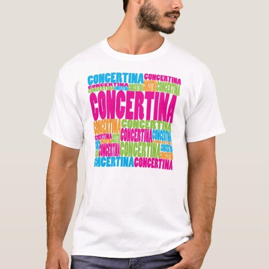 Colorful Concertina T-shirt (Voorkant)