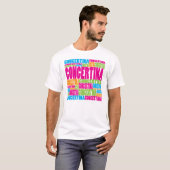 Colorful Concertina T-shirt (Voorkant volledig)
