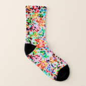 Colorful Confetti Abstract Patroon Sokken (Rechts - buiten)