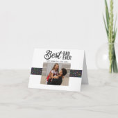 Colorful Confetti Beste vader op vaderdag Kaart (Voorkant)