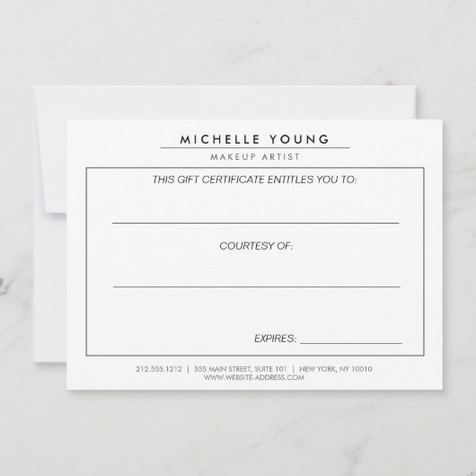 Colorful Confetti Bokeh on Grey Cadeat Certificate (Achterkant)