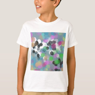 Colorful Confetti Bokeh Stippen T-shirt