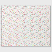 Colorful Confetti Dots Cadeaupapier (Vlak)