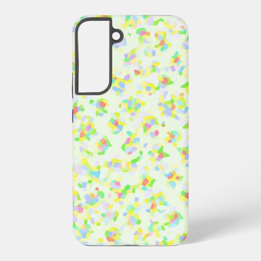 Colorful Confetti Pattern – Playful Abstract Samsung Galaxy Hoesje (Achterkant)
