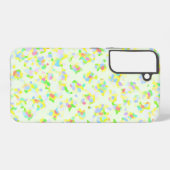 Colorful Confetti Pattern – Playful Abstract Samsung Galaxy Hoesje (Achterkant horizontaal)