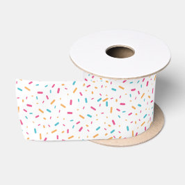 Colorful Confetti Sprinkles | Partij voor de verja Satijnen Lint
