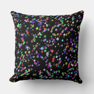 Colorful Confetti Squares Sierkussen