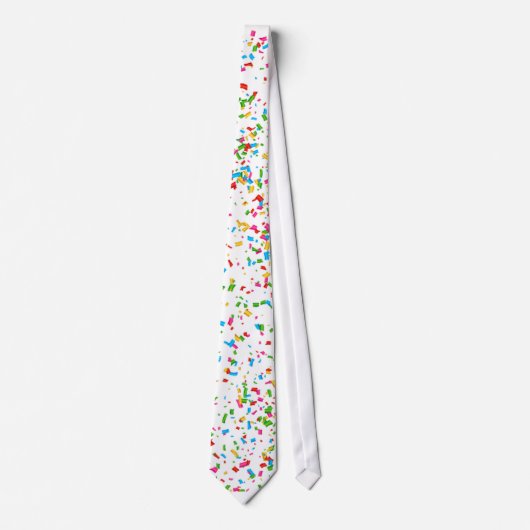 Colorful confetti stropdas (Voorkant)