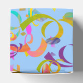 Colorful Confetti Toss Bedankdoosjes (Bovenkant)