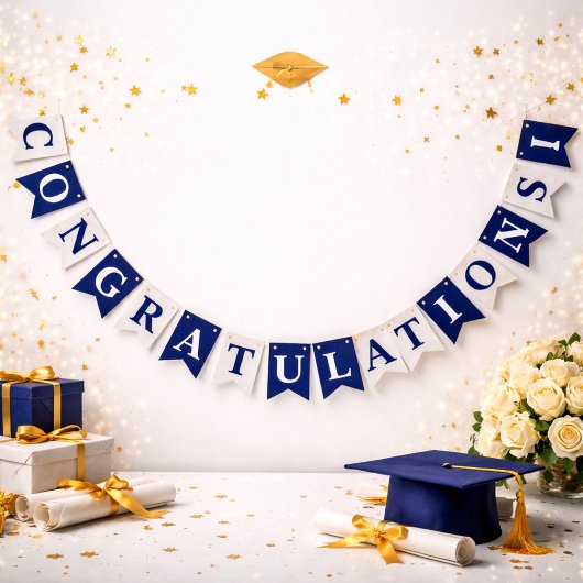 Colorful “Congratulations” Banner for Celebrations