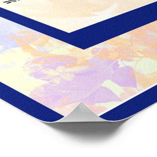 Colorful Conservative Hebew Text Ketubah Poster (Hoek)