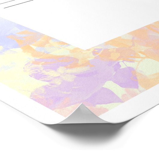 Colorful Conservative Text Ketubah Poster (Hoek)