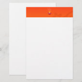 Colorful Contemmodern Red Deepa Diwali Briefpapier (Voorkant / Achterkant)