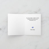 Colorful Coo Coo Bird House Dank u Bedankkaart (Binnen)