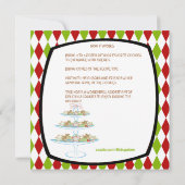 Colorful Cookie Tray Holiday Cookie Swap Invitae (Achterkant)