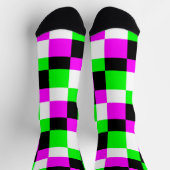 Colorful Cool Color Block Socks Sokken (Top)