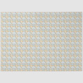 Colorful Cool Elements Pattern – Retro Summer Vibe Tissuepapier (Voorkant)