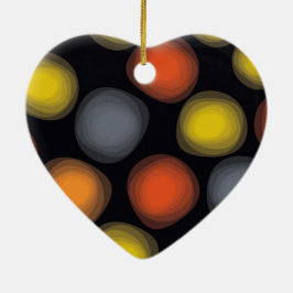 Colorful, cool, modern, trendy flower abstractie keramisch ornament