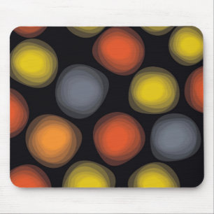 Colorful, cool, modern, trendy flower abstractie muismat