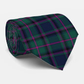 Colorful Cooper Tartan Pset Stropdas (Opgerold)