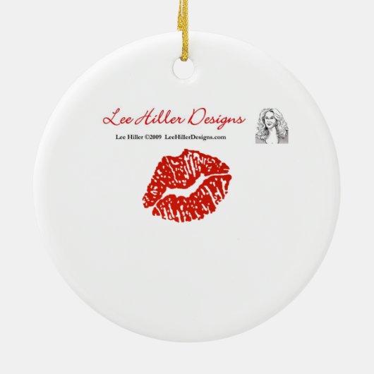 Colorful Copper Peacock Feather Keramisch Ornament (Achterkant)