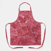 Colorful Coral Red Marble Schort (Voorkant)