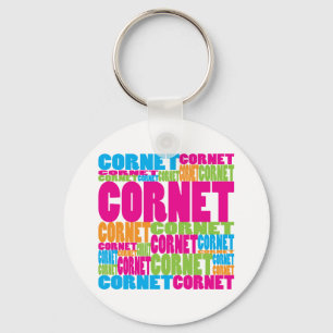 Colorful Cornet Sleutelhanger