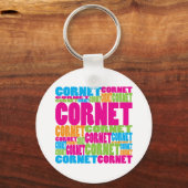 Colorful Cornet Sleutelhanger (Voorkant)