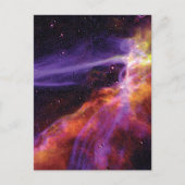 Colorful Cosmic Cignus Supernova Blast Wave Briefkaart (Voorkant)