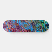 Colorful Cosmic Orbit Persoonlijk Skateboard (Horizontaal)