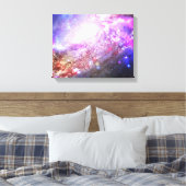 Colorful Cosmos Canvas Afdruk (Insitu (Slaapkamer))