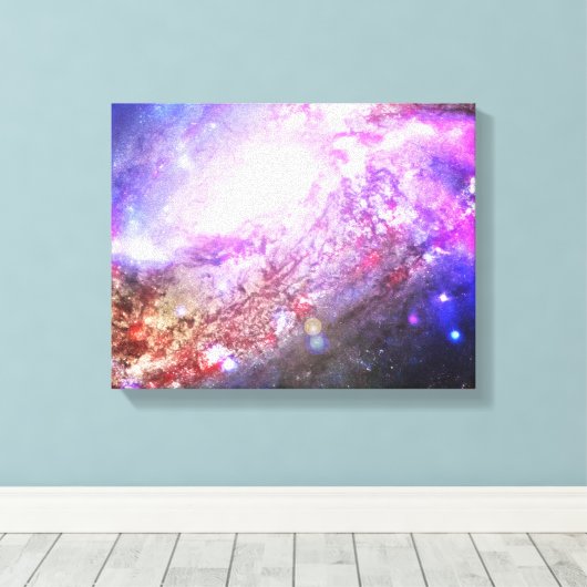 Colorful Cosmos Canvas Afdruk (Insitu (Houten vloer))
