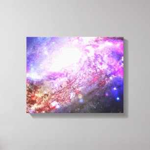 Colorful Cosmos Canvas Afdruk