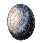 Colorful Cosmos Dartbord (Voorkant Rechts)