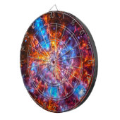 Colorful Cosmos Dartbord (Voorkant Rechts)